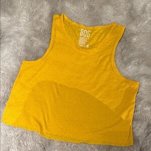 BDG Vibrant Yellow Crop Top